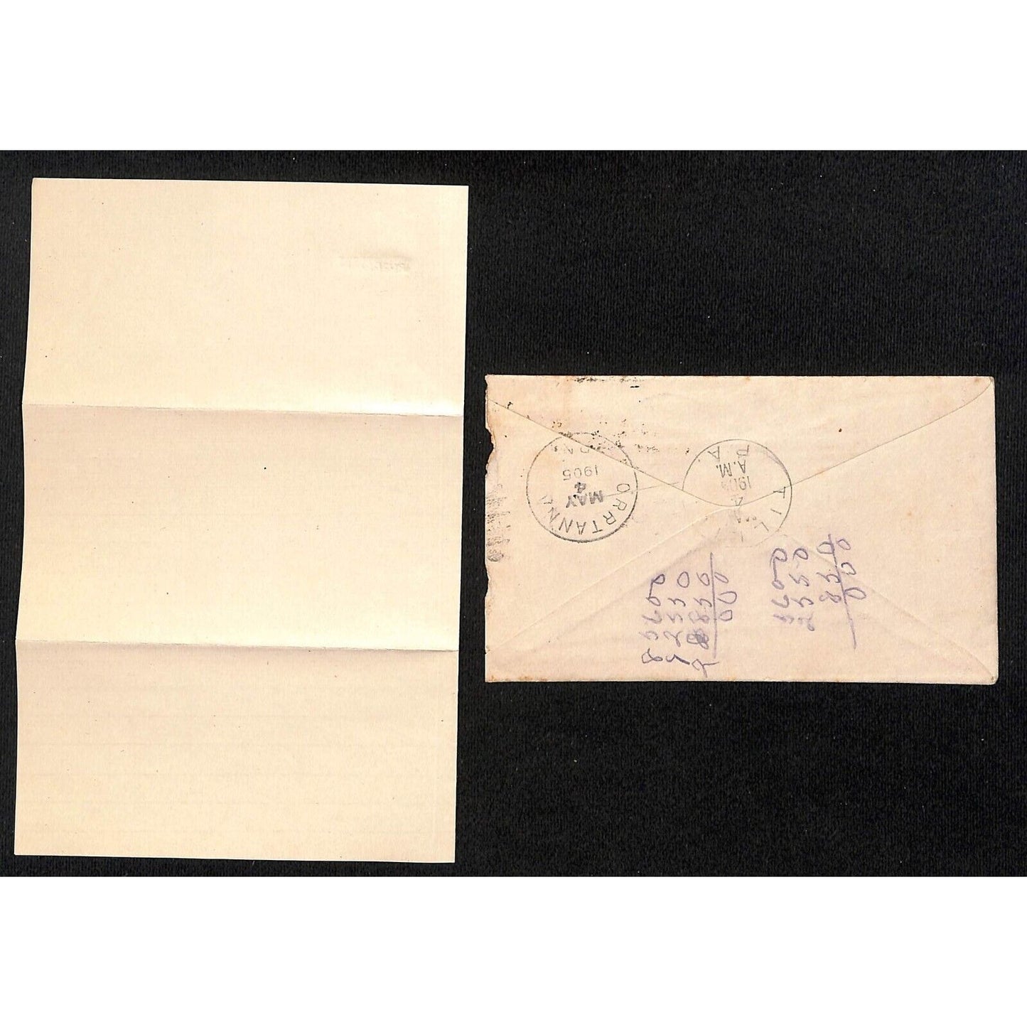 8 1902-03 Mostly "Biesecker / Orrtanna PA" ALS / Correspondence / Letters Covers