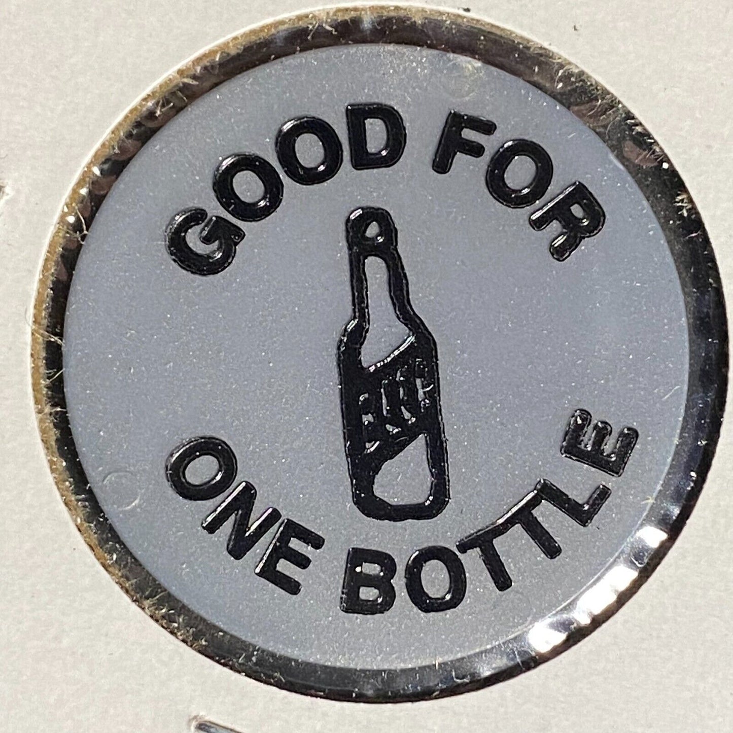 Brookville, PA Hour Glass Bar Plastic Token G/F One Bottle