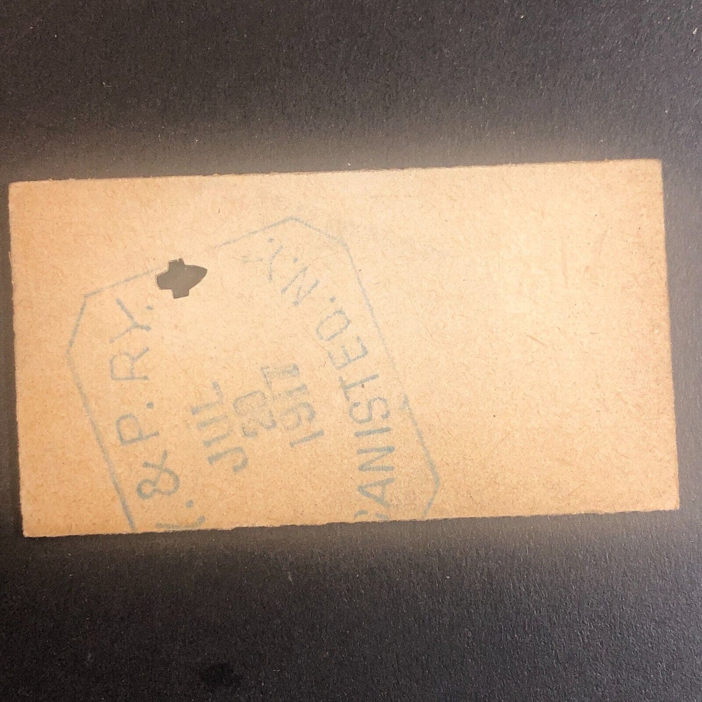 New York & Pennsylvania Railroad July 20 1917 Greenwood, NY Ticket #53584