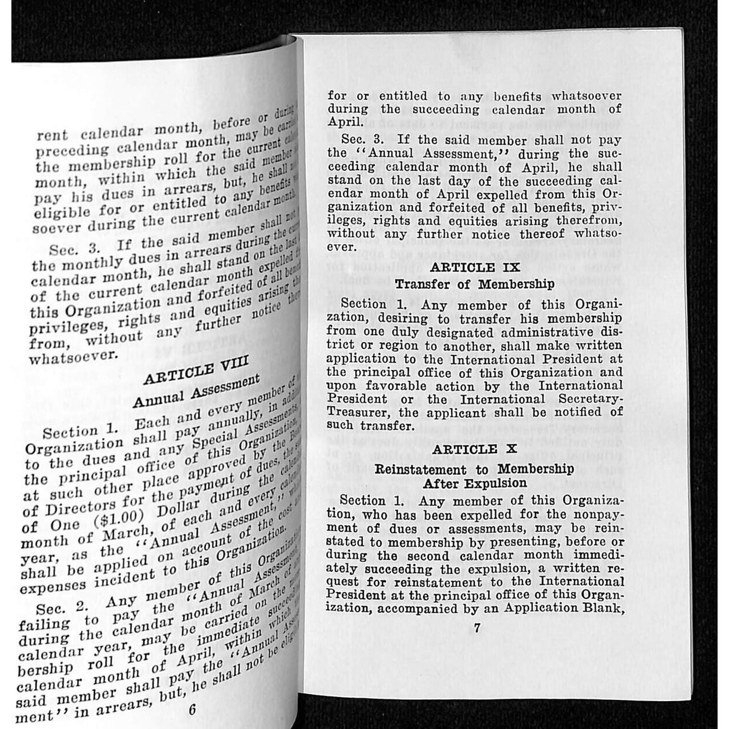 1941 Brotherhood's Relief and Compensation Fund BRCF Railroad Booklet 57pp VGC
