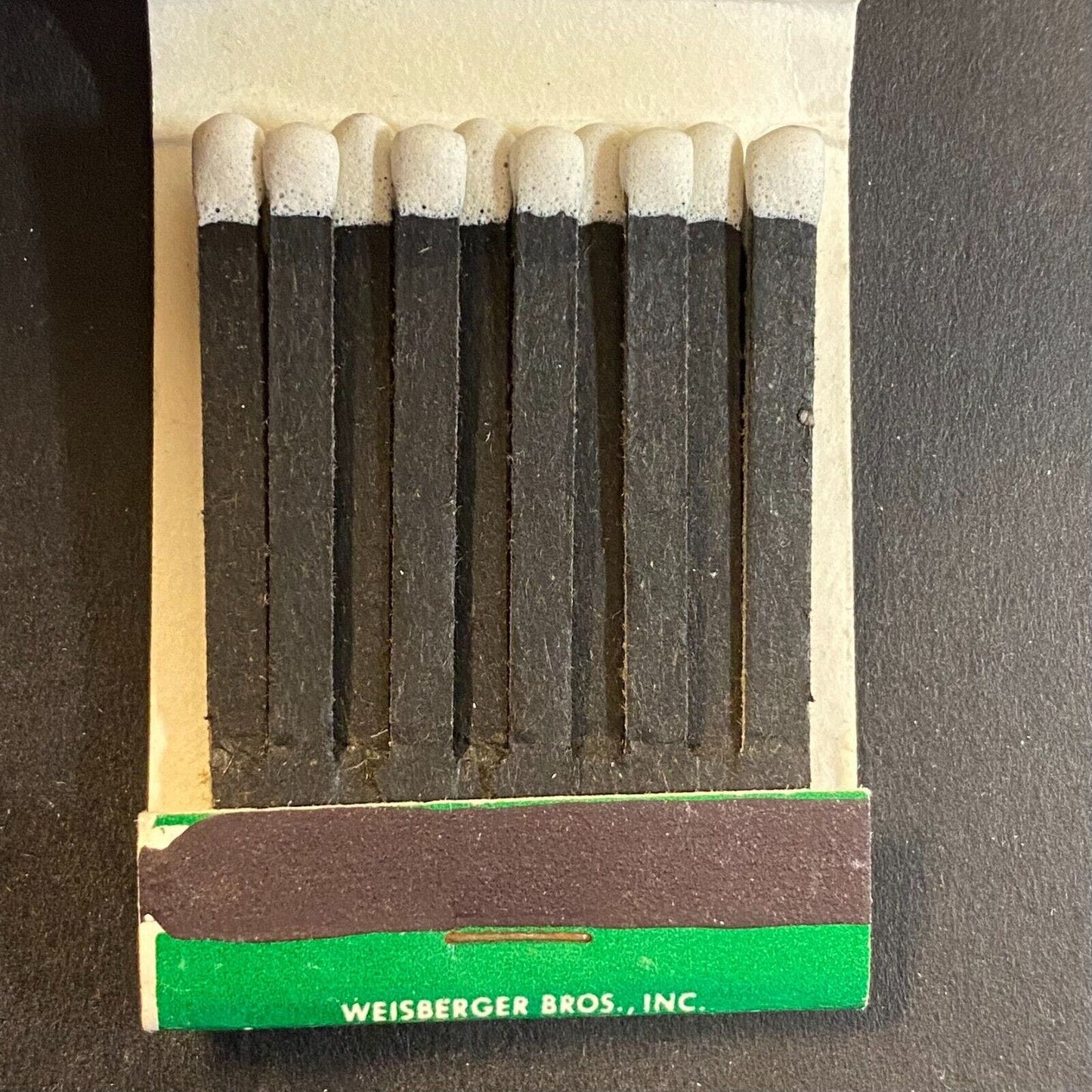 Morris Inn Notre Dame Indiana "Air Conditioned" c1974-80's Full Matchbook VGC