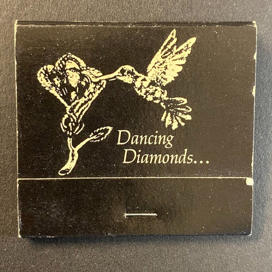 H. Horowitz Co. Jewelers Chicago c1980's Full Matchbook VGC "Dancing Diamonds"