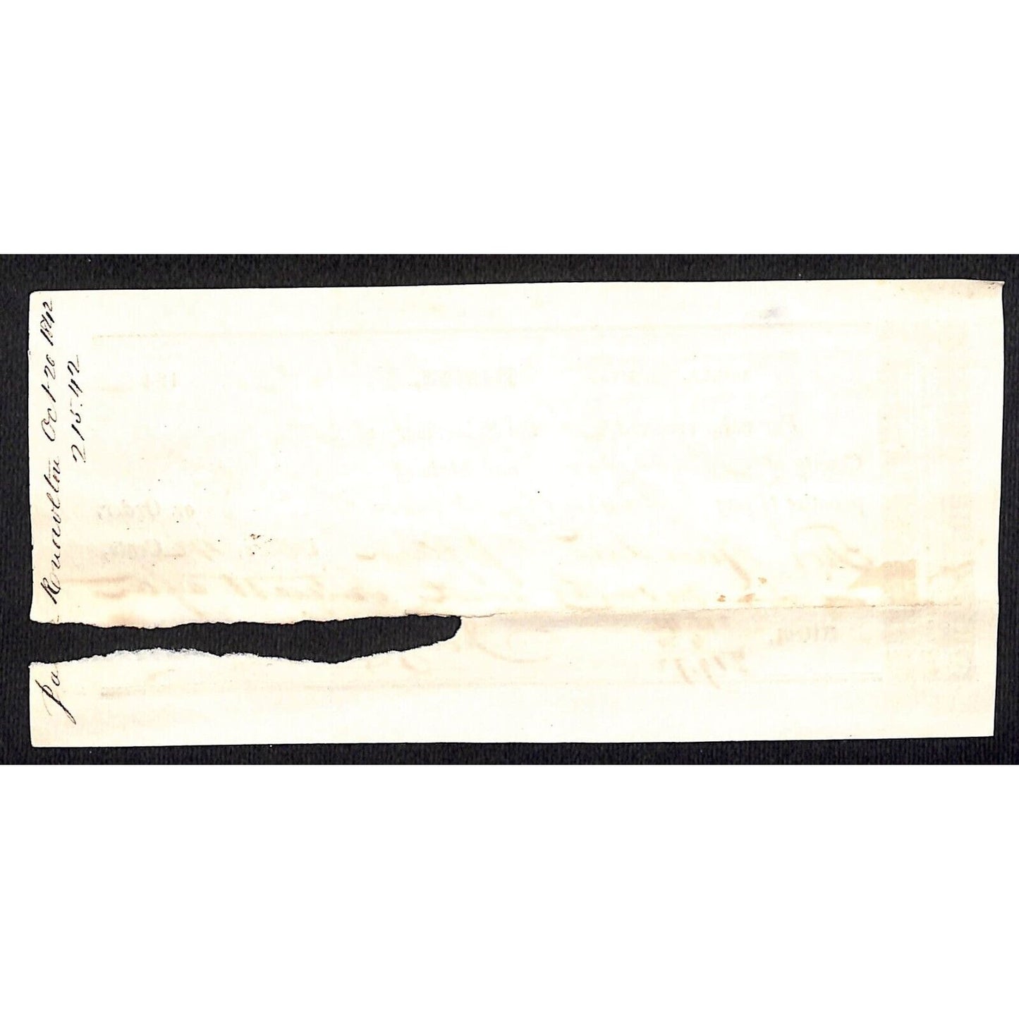 1842 Jabez Knowlton* Newburgh, ME "Twombly & Butler" Boston Promissory Note