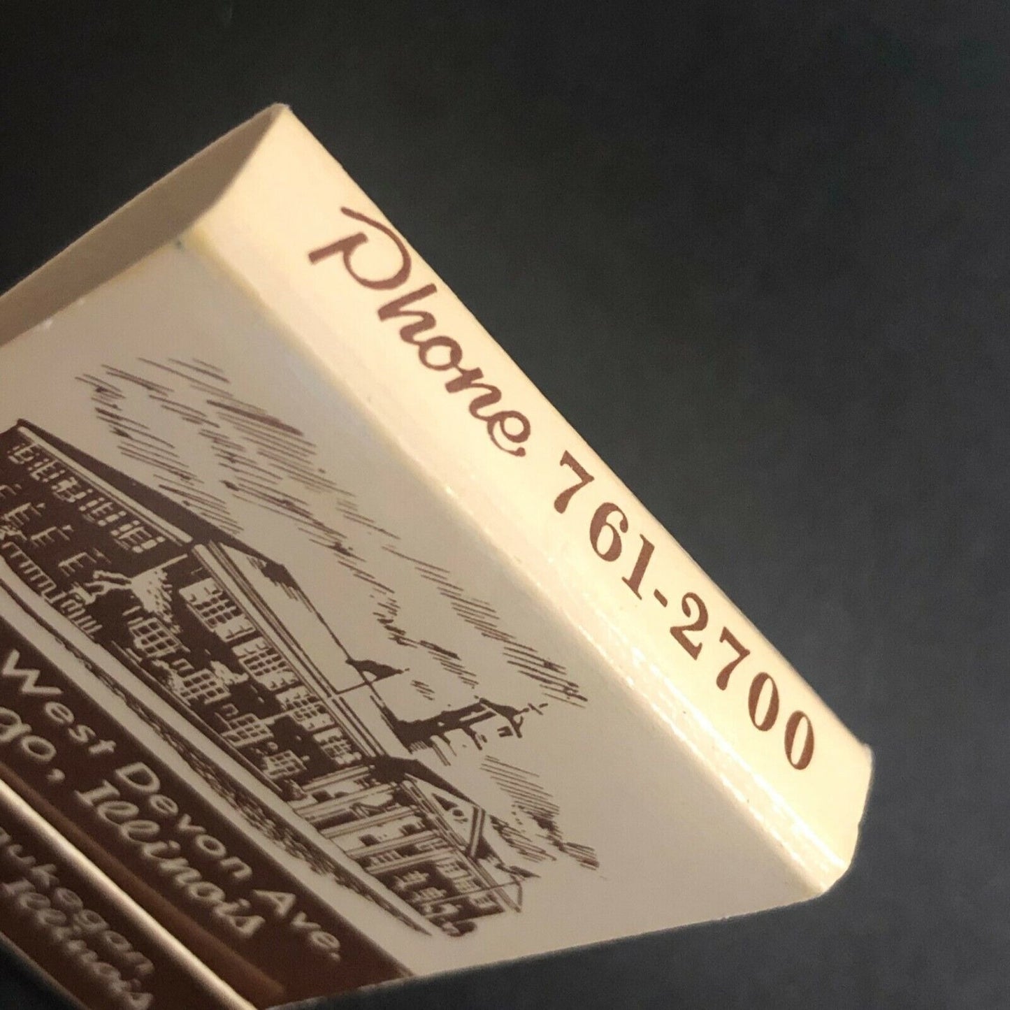 Morton Grove, IL Cook County Federal Savings c1970's Full Matchbook