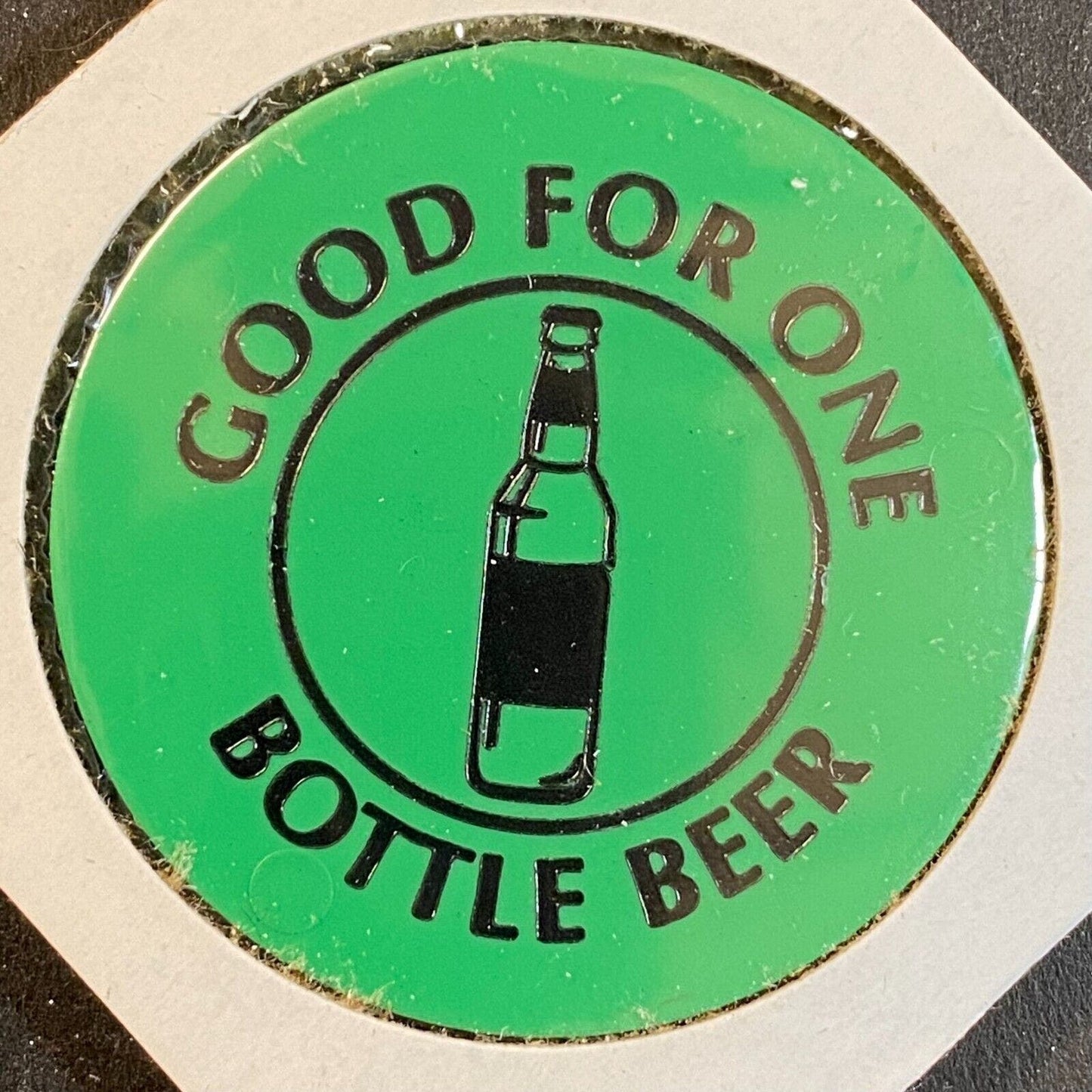 Millvale, PA "Good Time Bar" c1980's-90's Plastic Token G/F One Bottle Beer