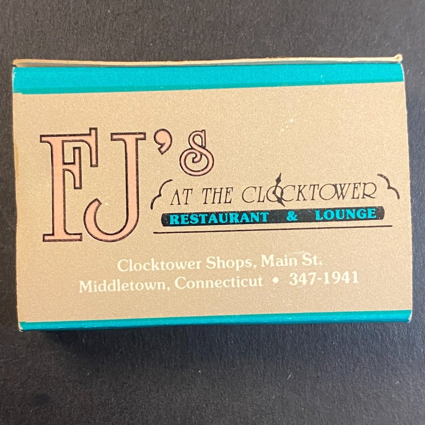 Britannia Spoon Company Restaurant (1981-95) Yalesville, CT Vintage Matchbox VGC