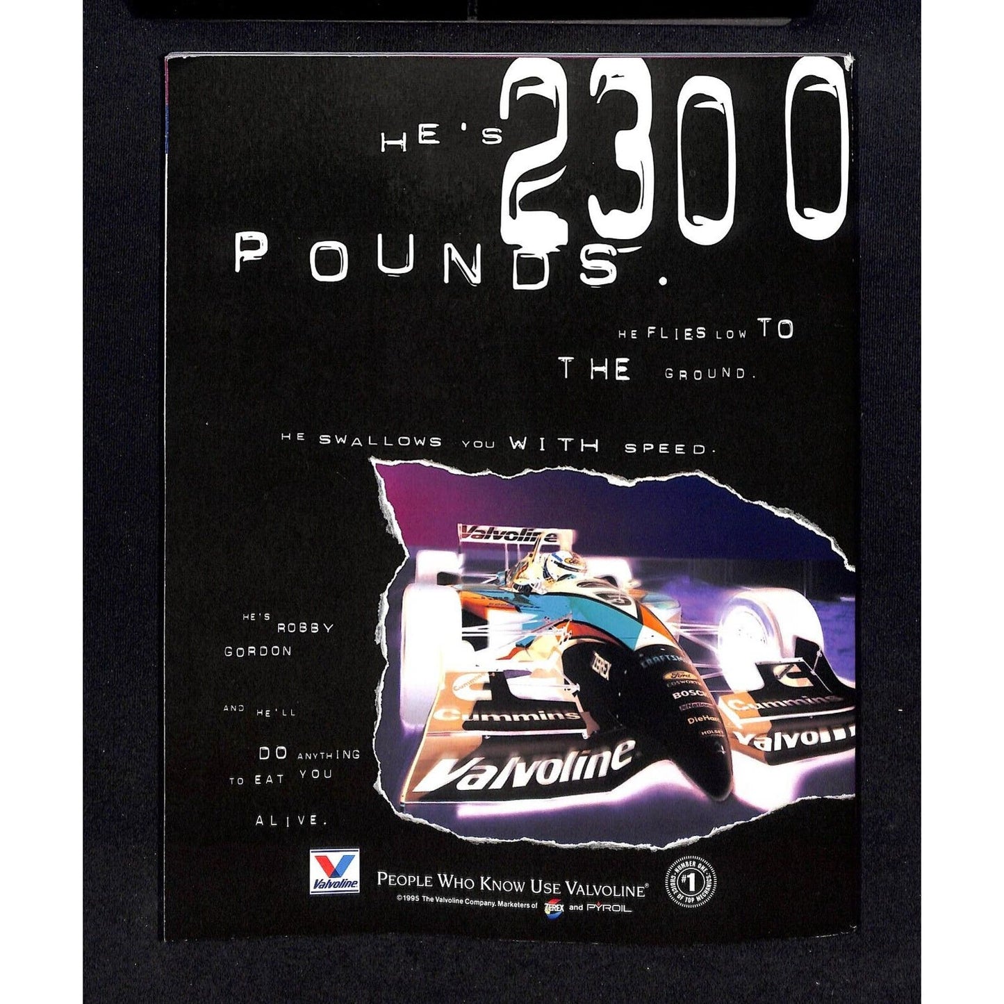 1995 Indianapolis 500 Program Racing VGC 224pp 1lb 6oz