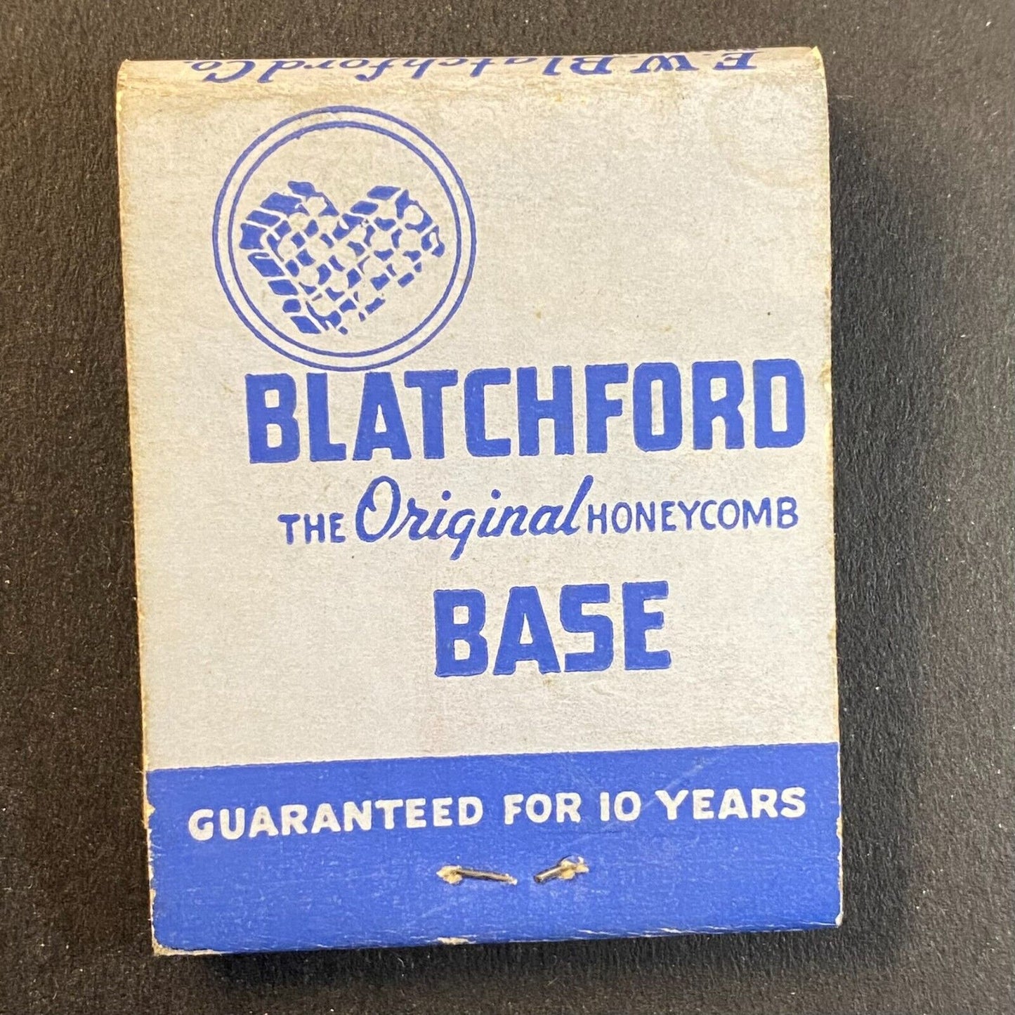 Blatchford Metal (National Lead Co.) c1940's-50's Full Matchbook VGC Scarce