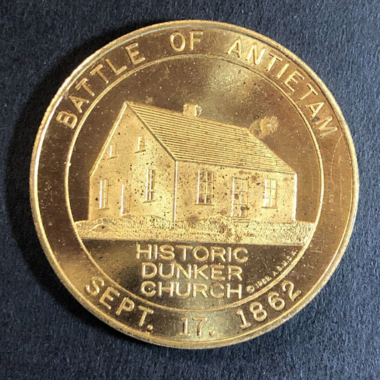 Dunker Church Battle of Antietam 1862 50c 1962 Token 34mm 12g
