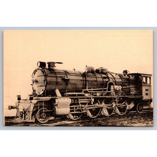 French Railroad RPPC* Postcard Machine 142 A 2 Series 141 A 1-12 c1900 H.M.P.