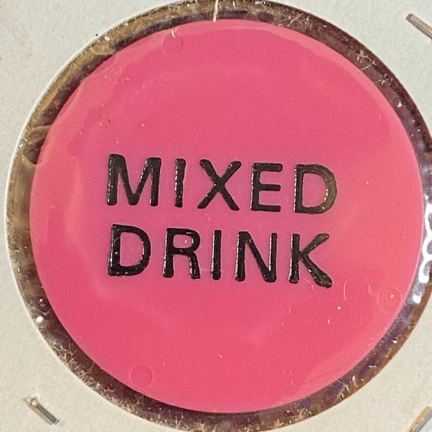 Jersey Shore, PA Rumours Main Street Plastic "Mixed Drink" Token