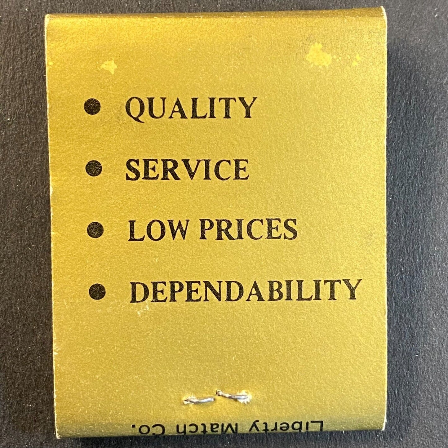 Liberty Match Co. Salesman Frank H. ReCupido c1950's-60's Full Matchbook VGC