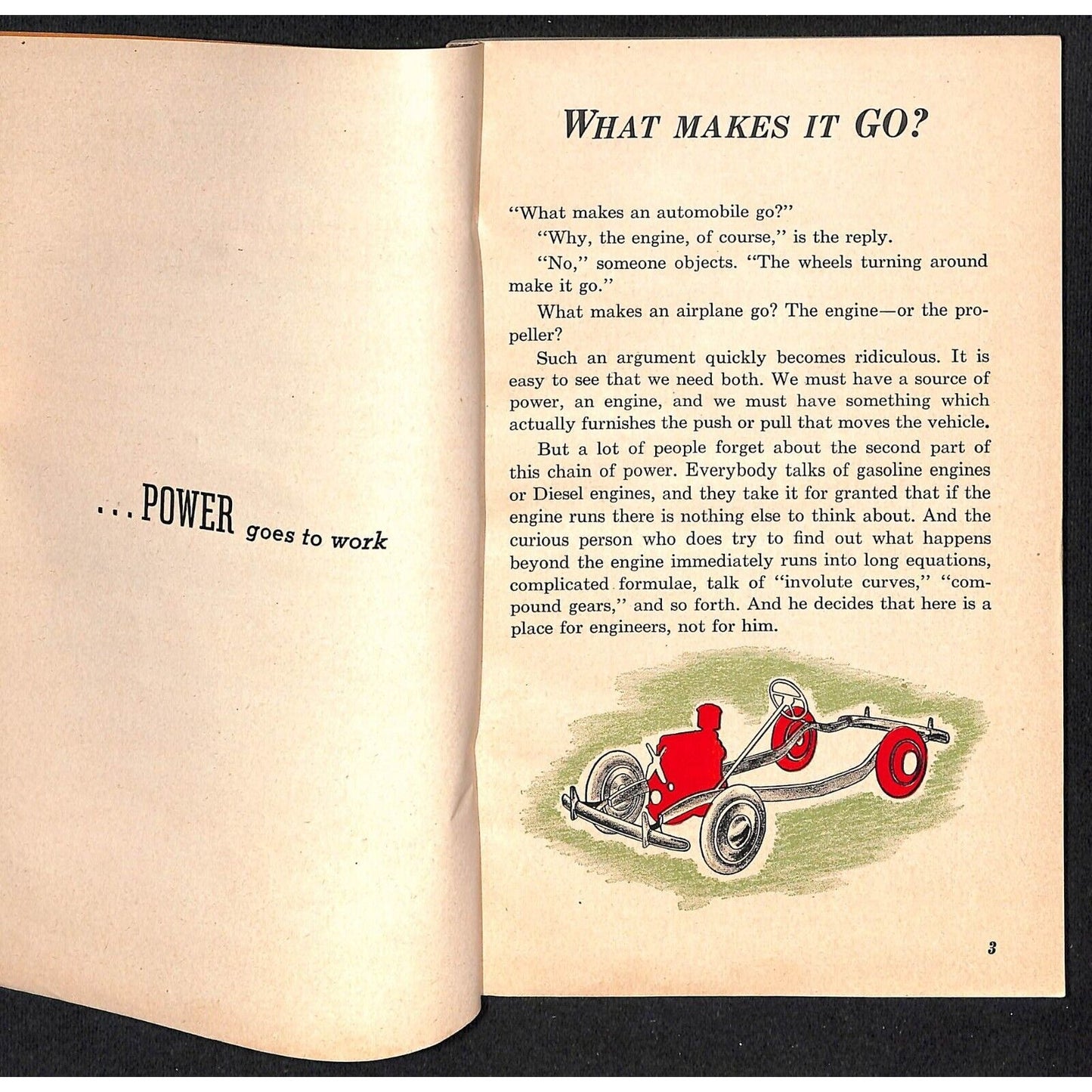 General Motors 1945 "Power Goes to Work" Intro the Transmission Booklet 136p VGC