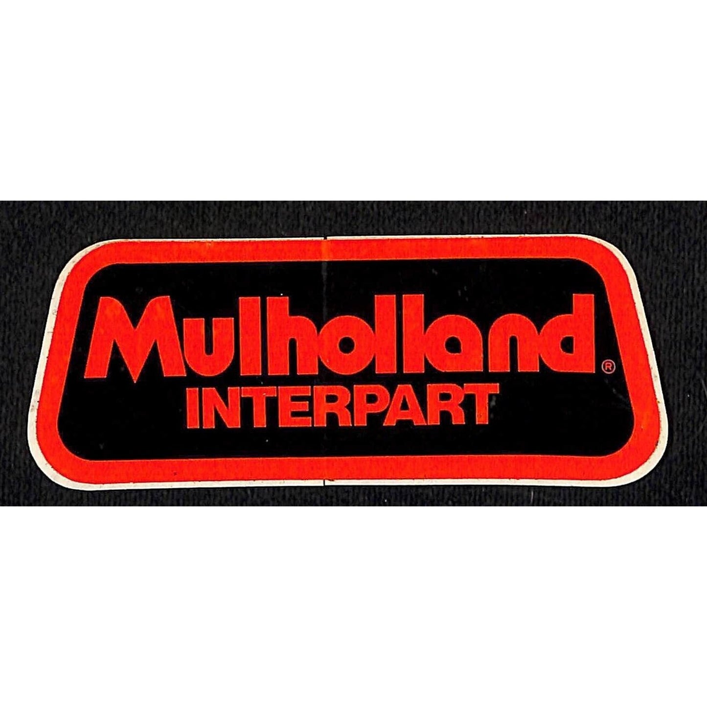 Mulholland Interpart (Shock Absorbers) Original Vintage Sticker c1980's VGC