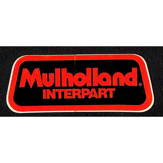 Mulholland Interpart (Shock Absorbers) Original Vintage Sticker c1980's VGC