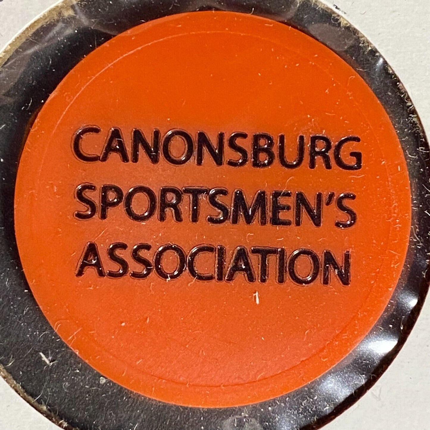 Canonsburg Sportsmen's Association PA Plastic Token G/F One Beer