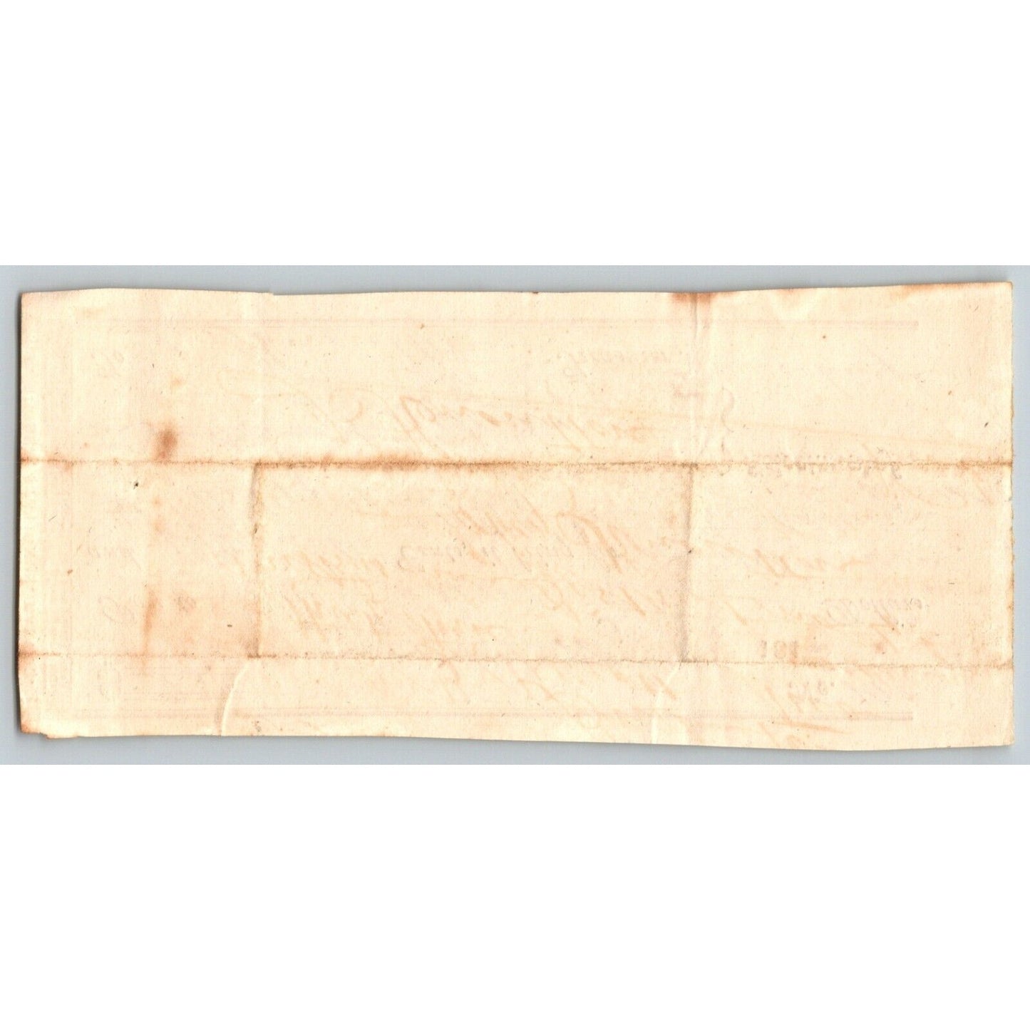 1845 Jabez Knowlton* Newburgh ME Town Check to James Parker ??