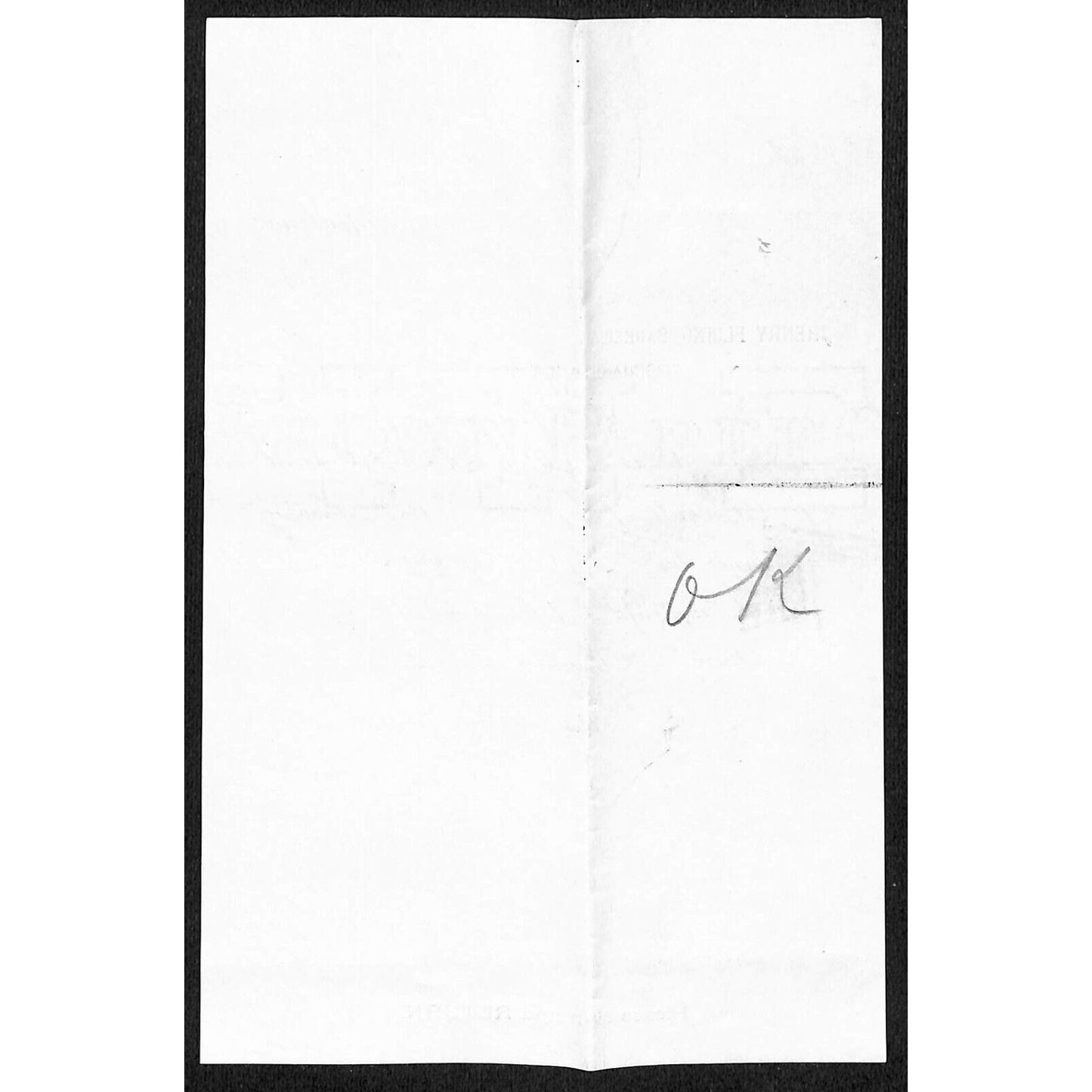 1888 Henry Elling Virginia City Montana Territory Monthly Statement (#4)