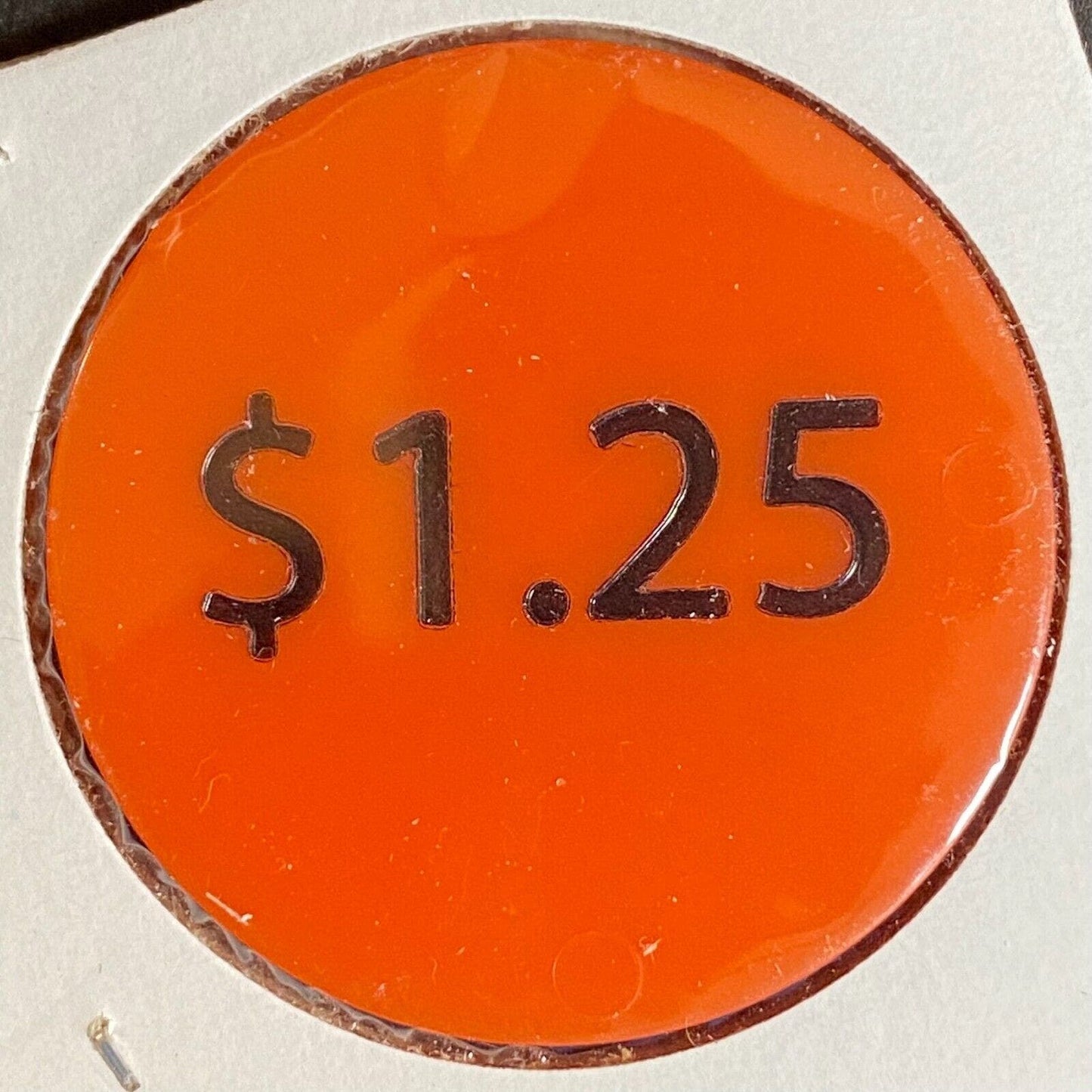 Hastings Moose Lodge PA #353 c1970's-80's Plastic "$1.25" Token