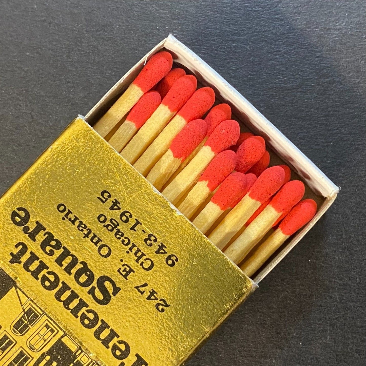 Bogarts in Tenement Square Chicago Matchbox c1980's VGC