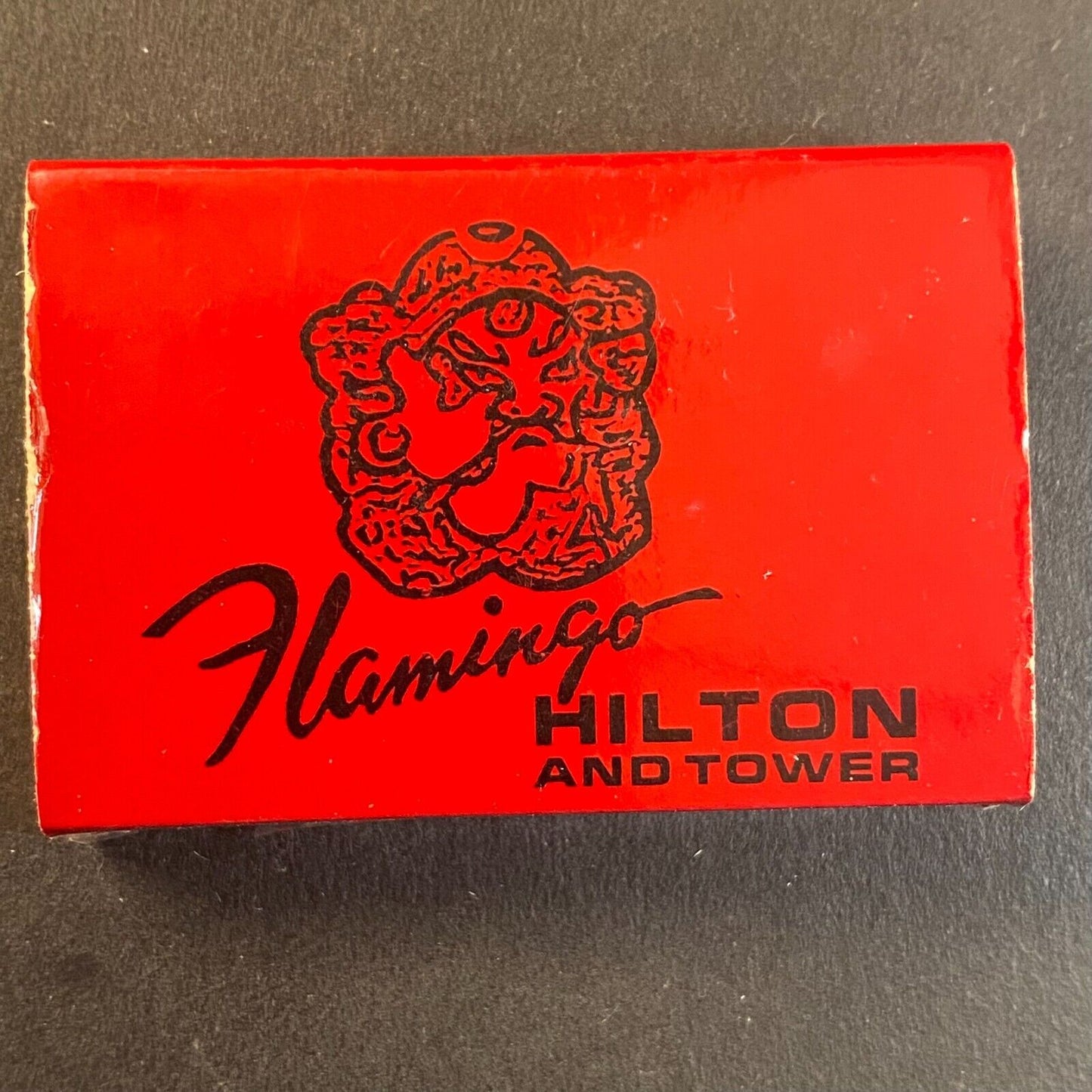 Flamingo Hilton and Tower Peking Market Vintage Matchbox VGC Scarce