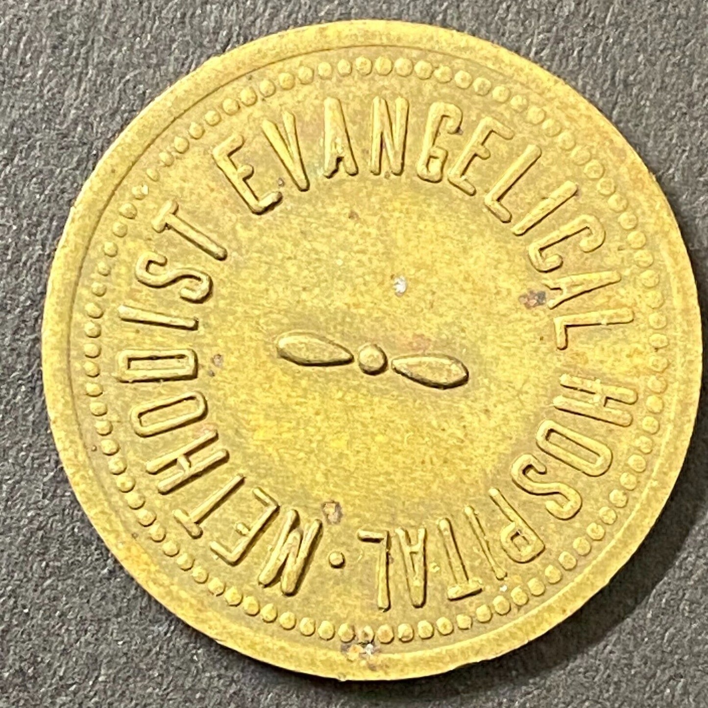 Methodist Evangelical Hospital Louisville, KY Parking Token 22mm Scarce (#1)