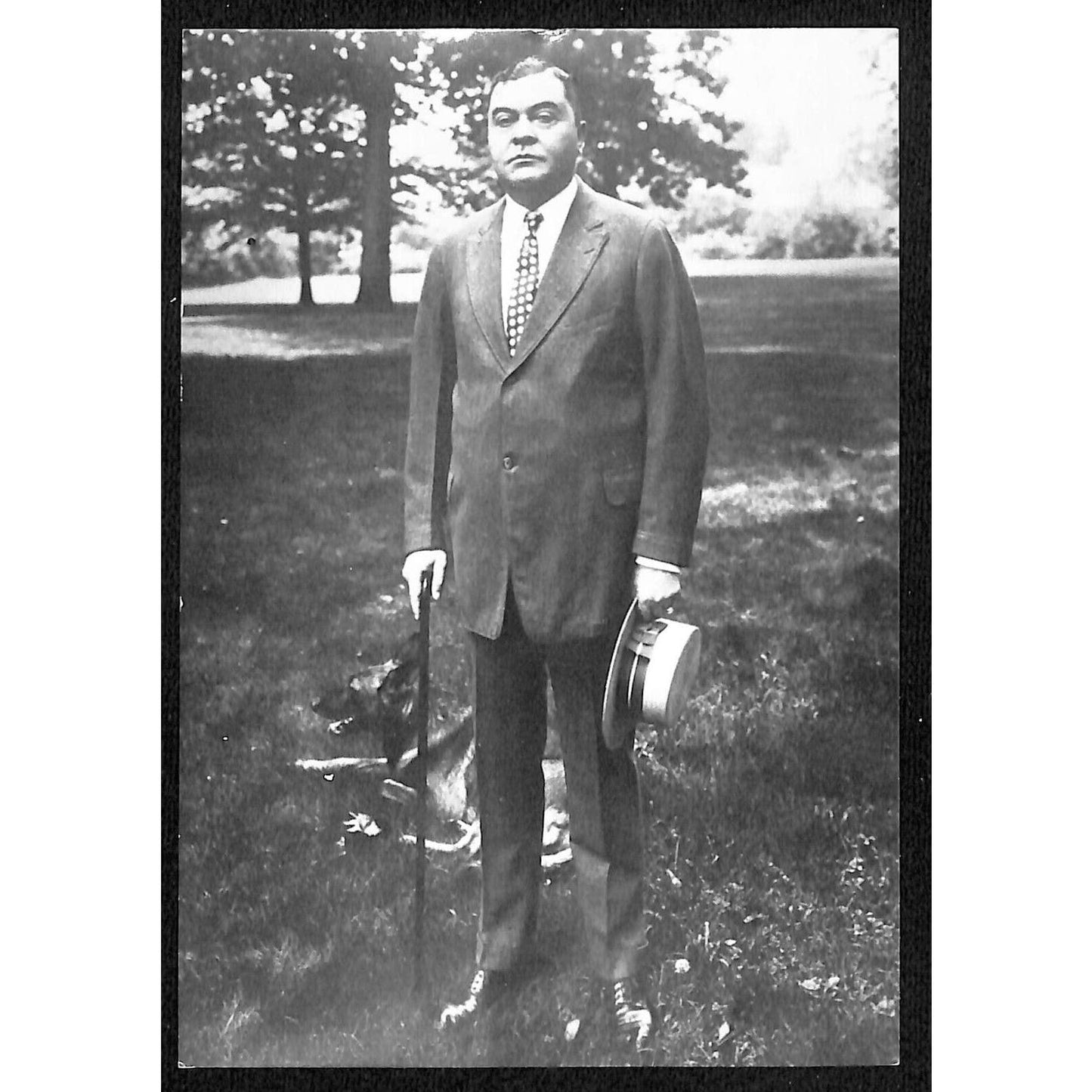 John Ringling c1990's of a c1920's-35 Photo Postcard 4" x 6" RPPC*