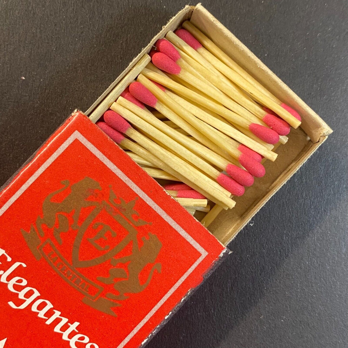 Mexican Matches Elegantes Nava Armored Knight Vintage Matchbox VGC Scarce