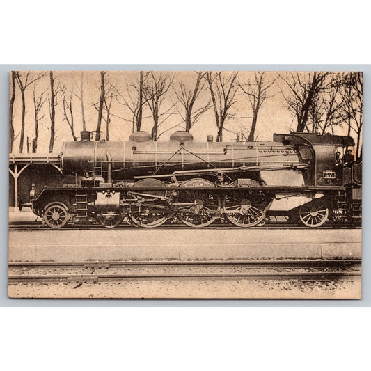 French Railroad RPPC* Postcard Machine 231 C 1 c1910 H.M.P.