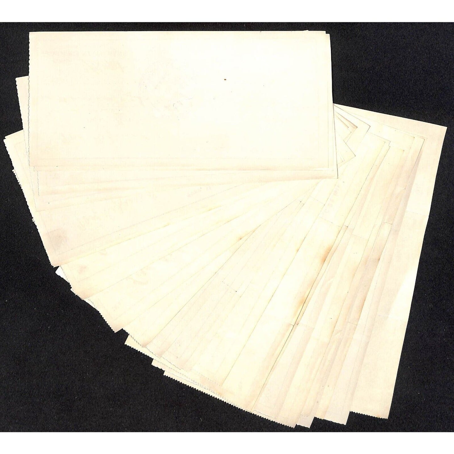 Morris Bank Pony, MT Tax Refund Bank Checks Group of 25 1911 - VGC
