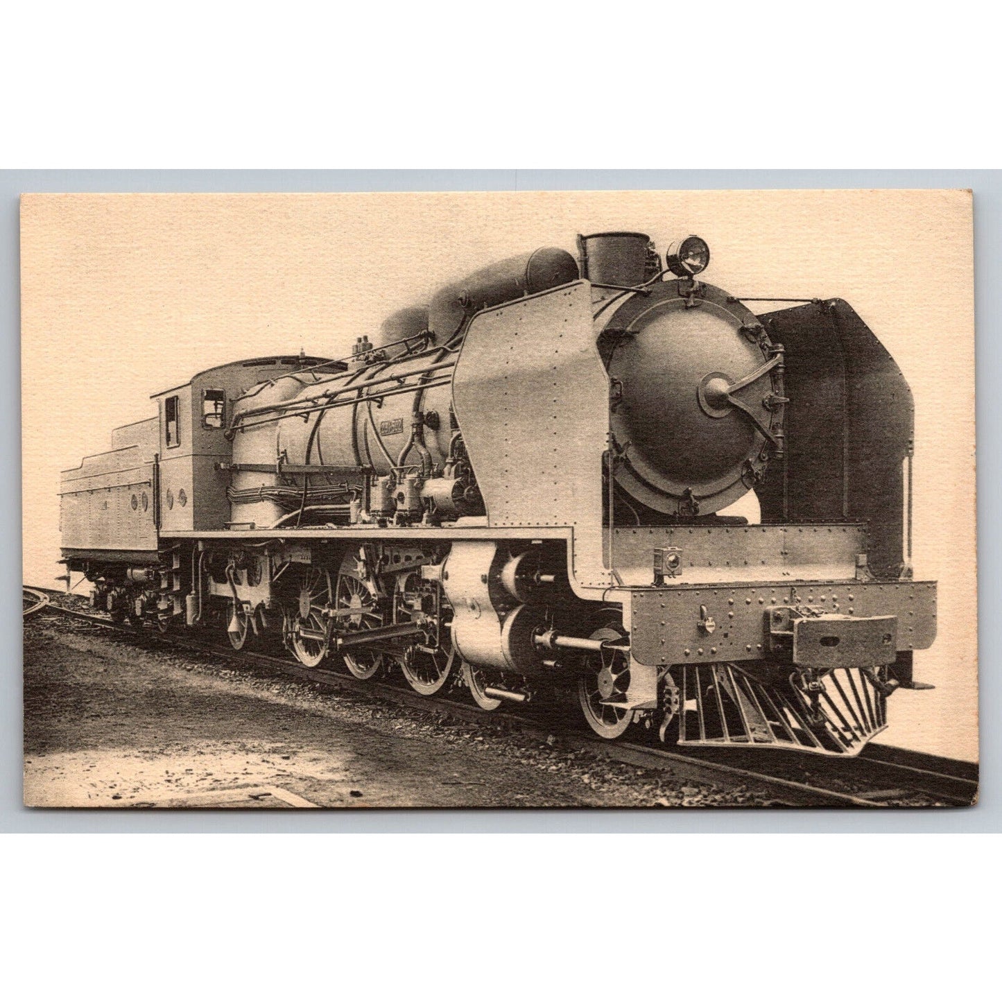 French Railroad RPPC* Postcard Locomotive 231-502 Type Pacific c1900 H.M.P.