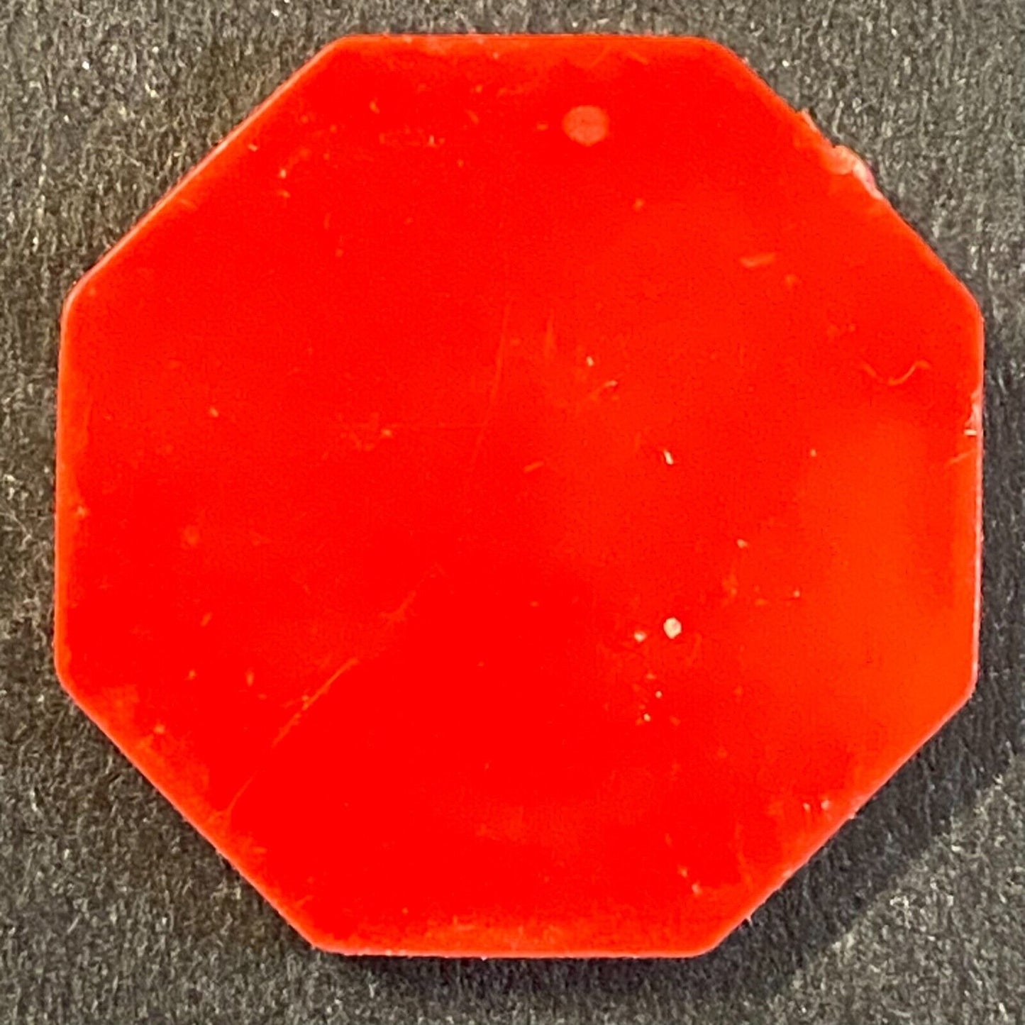 "City of Lansing" Red Plastic c1970's Transit ?* Token 23mm