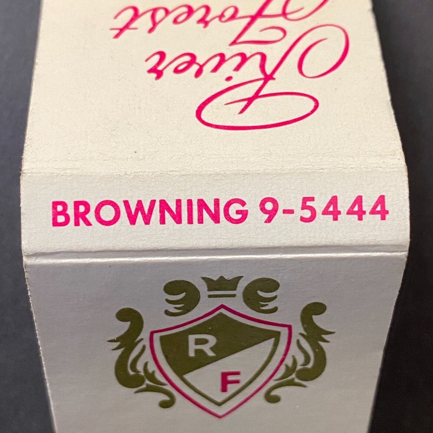 River Forest Golf Club Elmhurst, IL Full Matchbook c1960's VGC