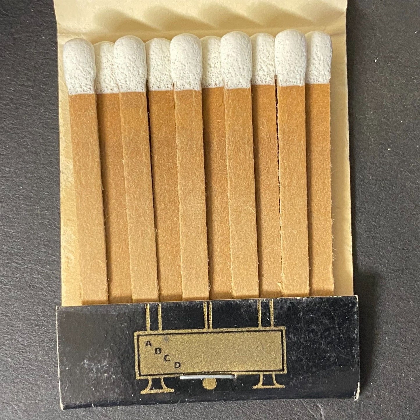 Golden Age Restaurant Oak Lawn, IL Full Matchbook c1974-80's