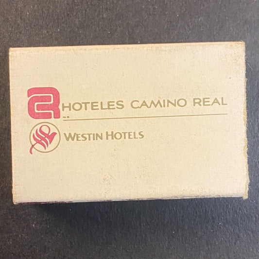 Hoteles Camino Real Westin Hotels Mexico Vintage Matchbox - VGC Scarce