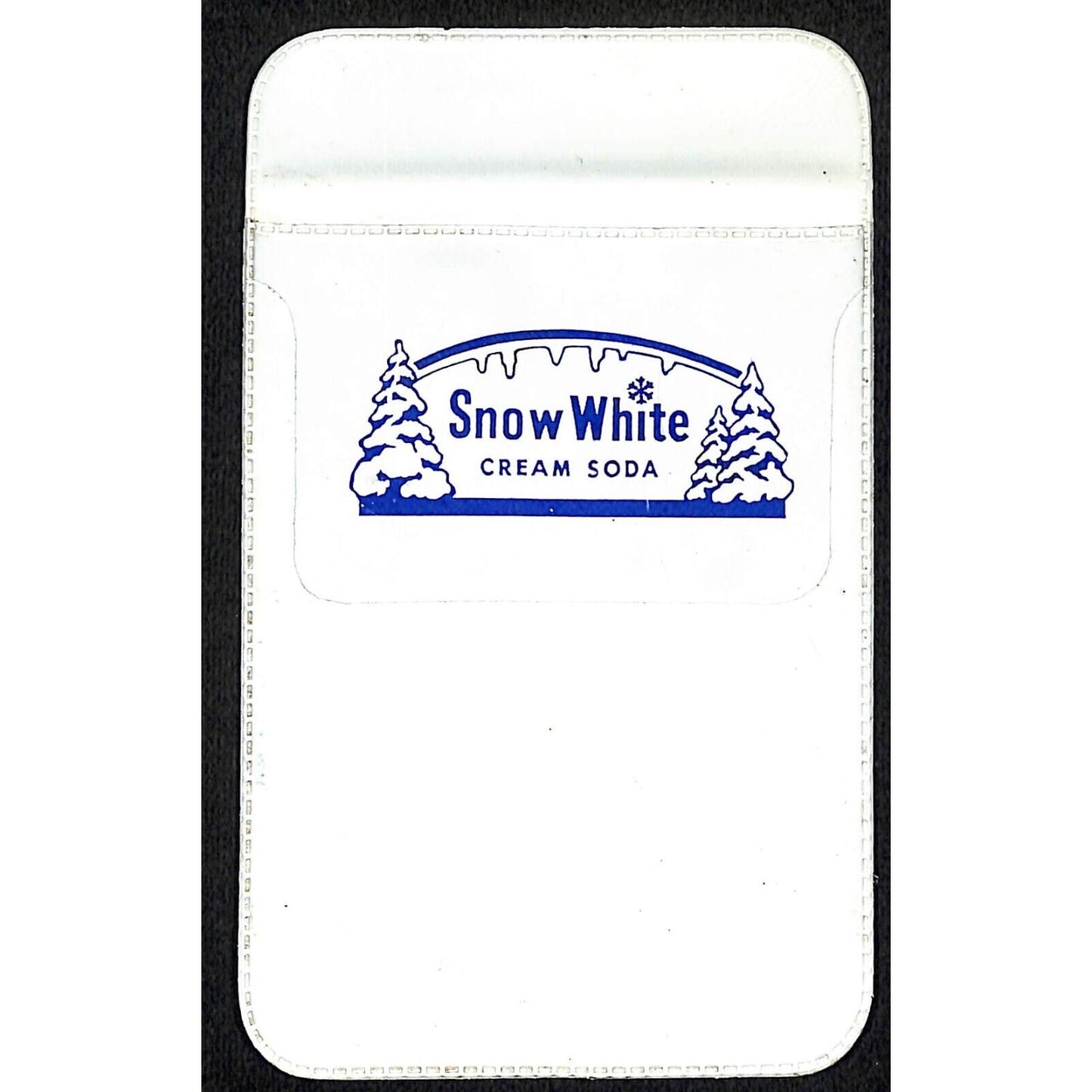 Vintage Plastic Pocket Protector - Snow White Cream Soda VGC Scarce