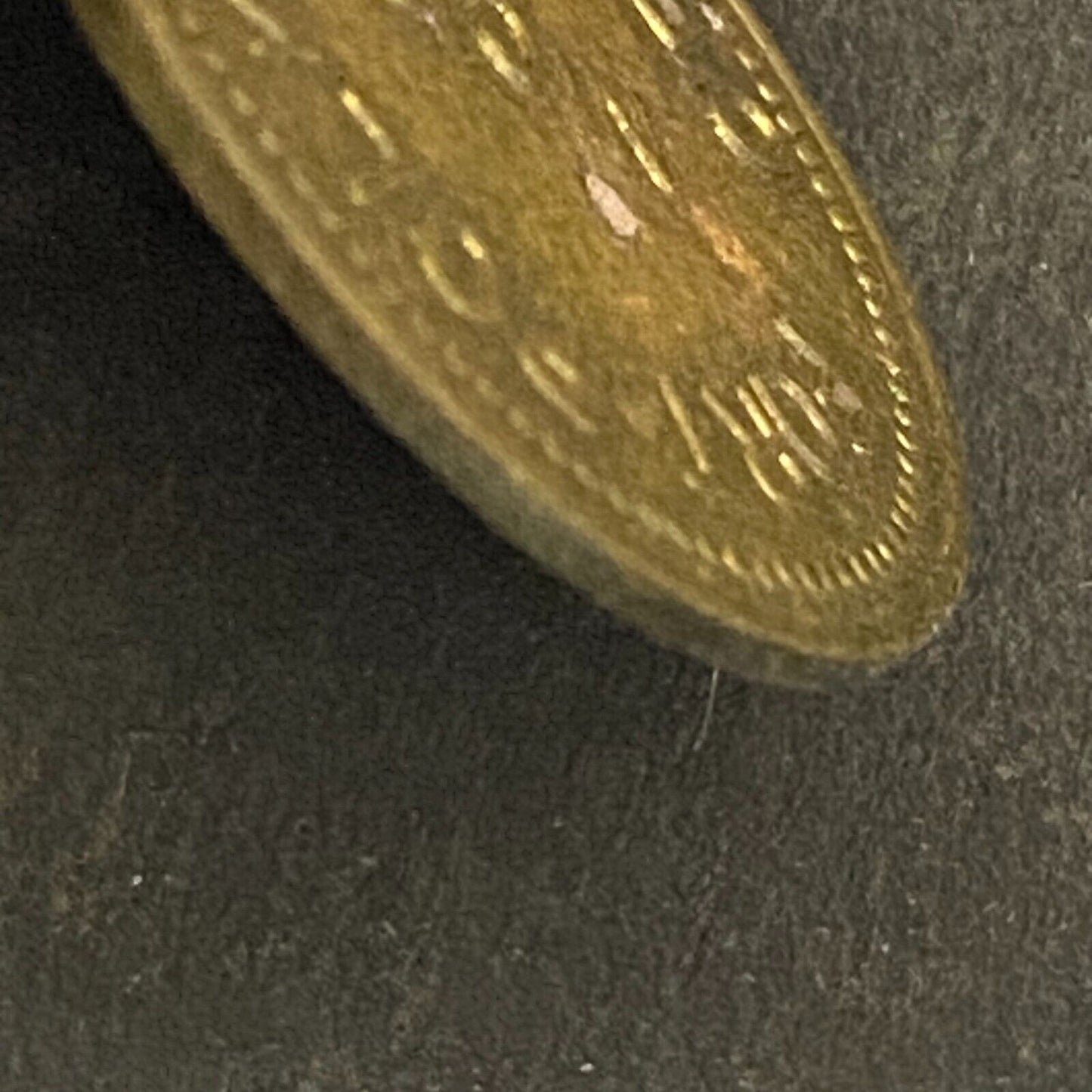 Fort Polk NCO Open Mess G/F 5¢ in Trade Token Brass Louisiana 22mm (#3)