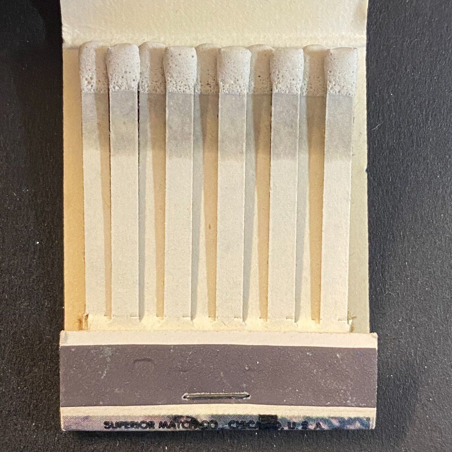 Lake Continental Barber Shop Glenview, IL c1960's-1973 Full Matchbook Girlie VGC