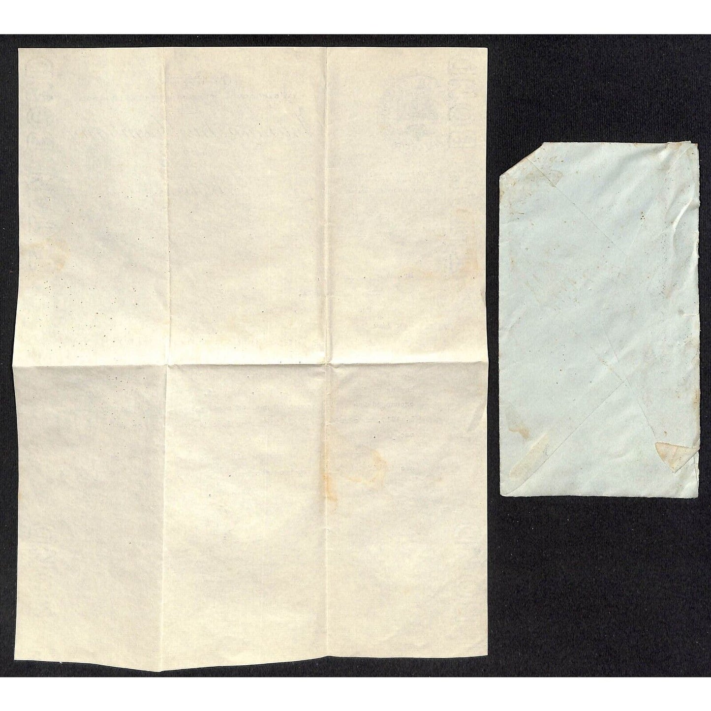 Boston, MA American Trust Company 1909 Letterhead re: Bonds & Cover Knowlton*