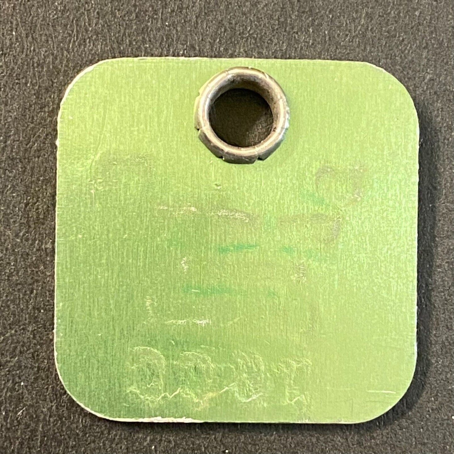 1973 Wilmette Animal License Tag #2600 Dog Aluminum