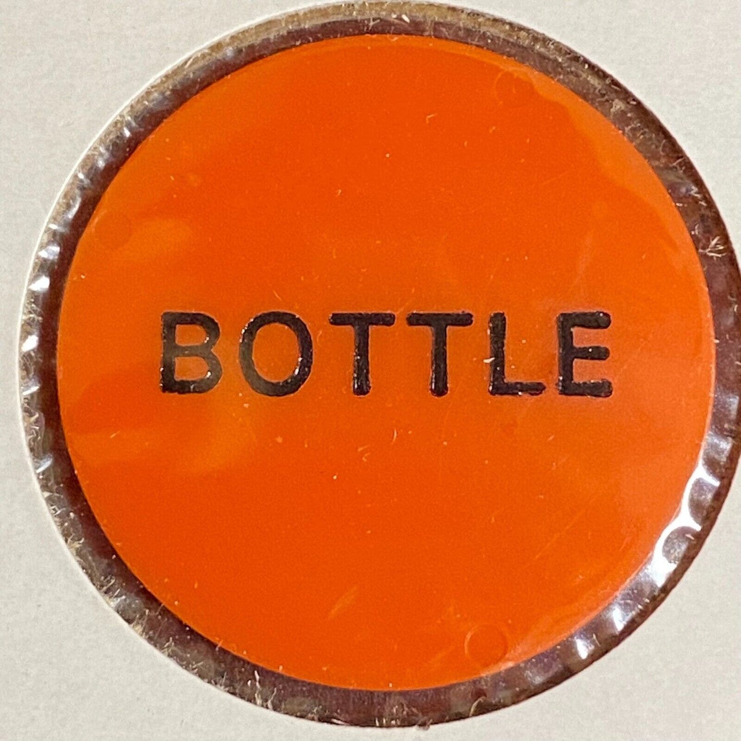 Houtzdale, PA Moose Lodge #327 c1970's-80's Plastic "Bottle" Token