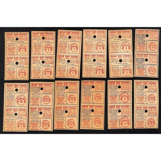 12 Mallo Cup Free Candy Play Money Mail In Offer Double Coupons c1964 (#4)