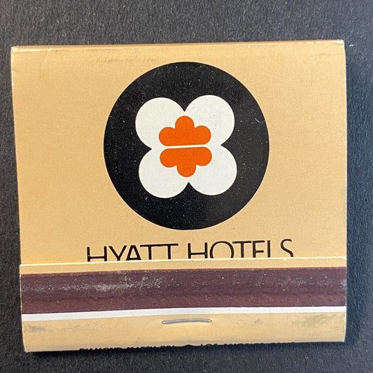 Hyatt Hotels c1973-1980's Full Matchbook VGC