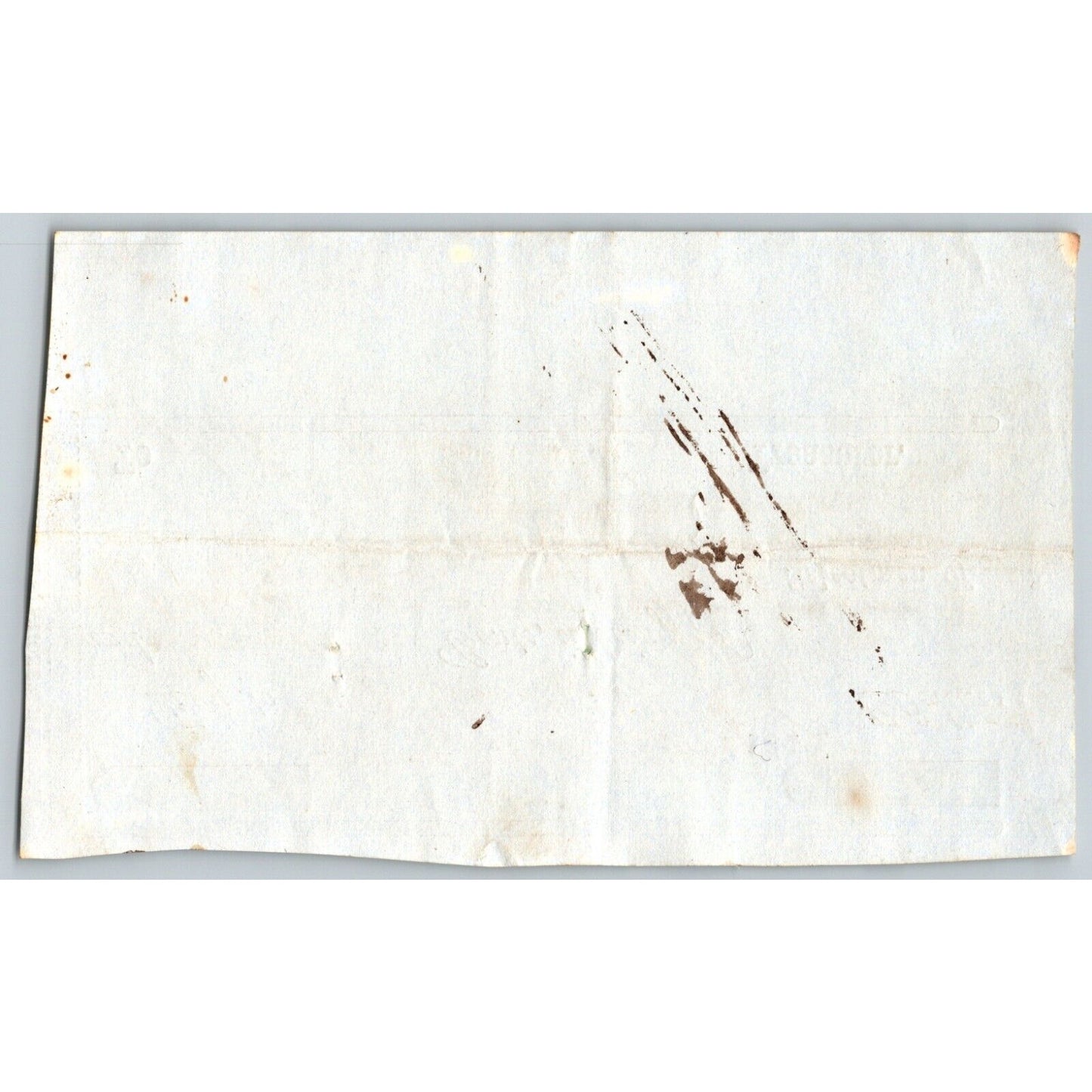 1847 Jabez Knowlton* Newburgh ME Town Check to B.B. Thomas