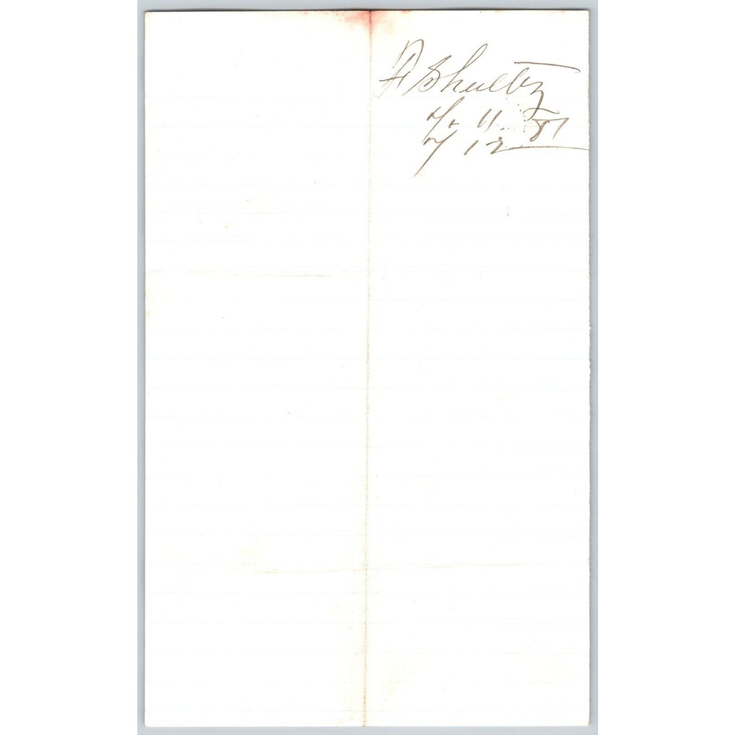 1881 ?? Shultz Sheridan, MT ALS to Henry Elling* re: $190.50 Payment
