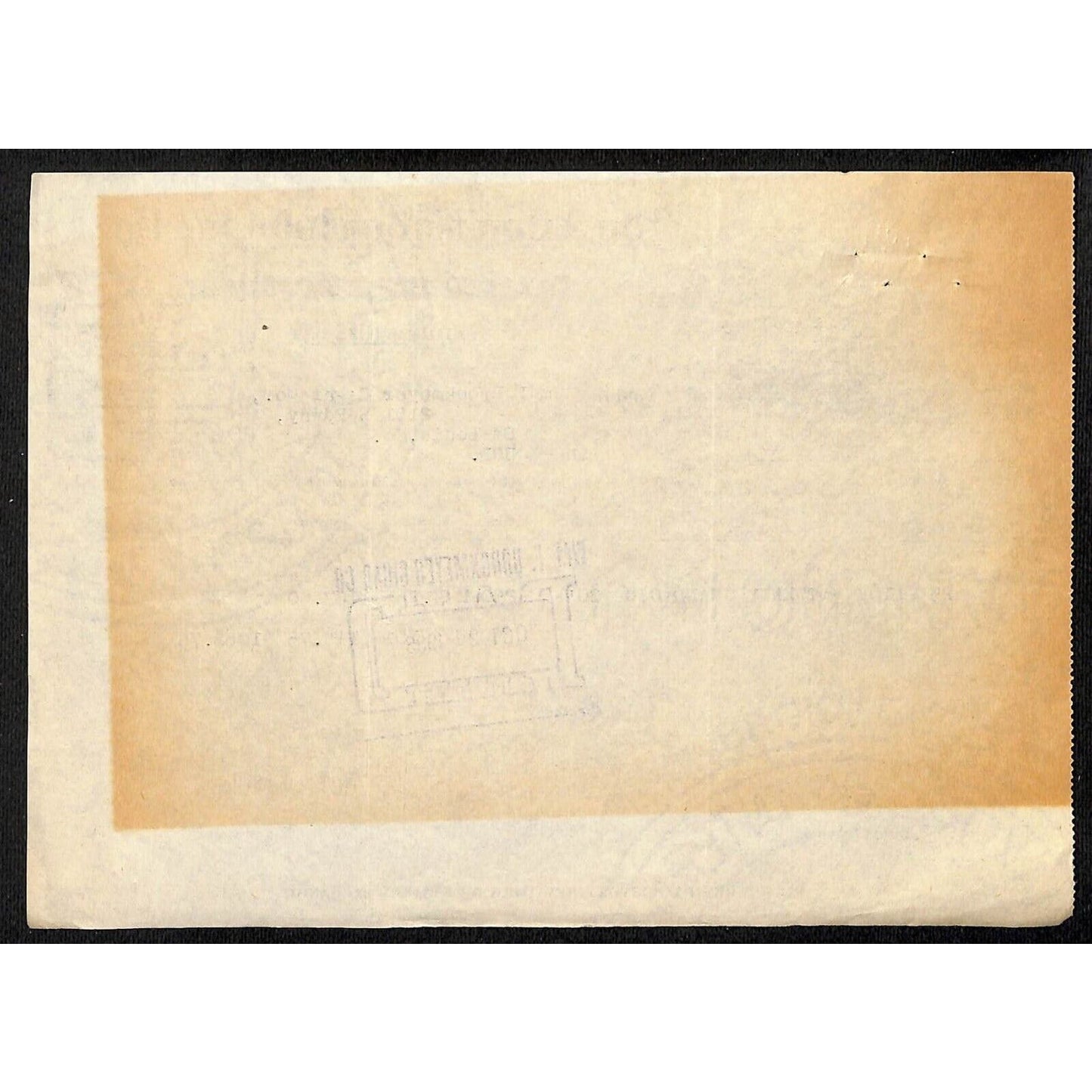 Louisville, KY The Axton-Fisher Tobacco Co. "Old Hill Side" 10/13 1935 Billhead