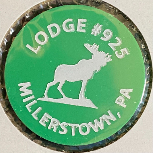 Millerstown, PA Moose Lodge #925 c1980's Plastic Token "G/F One Drink"
