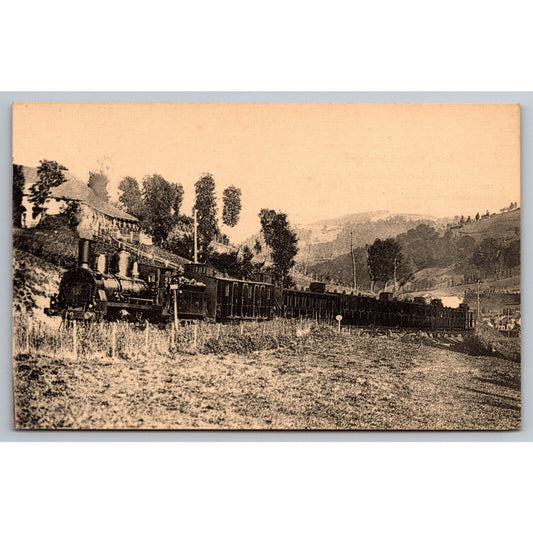French Railroad RPPC* Postcard Rapid Mont-Dore Series 1800 c1900 H.M.P.