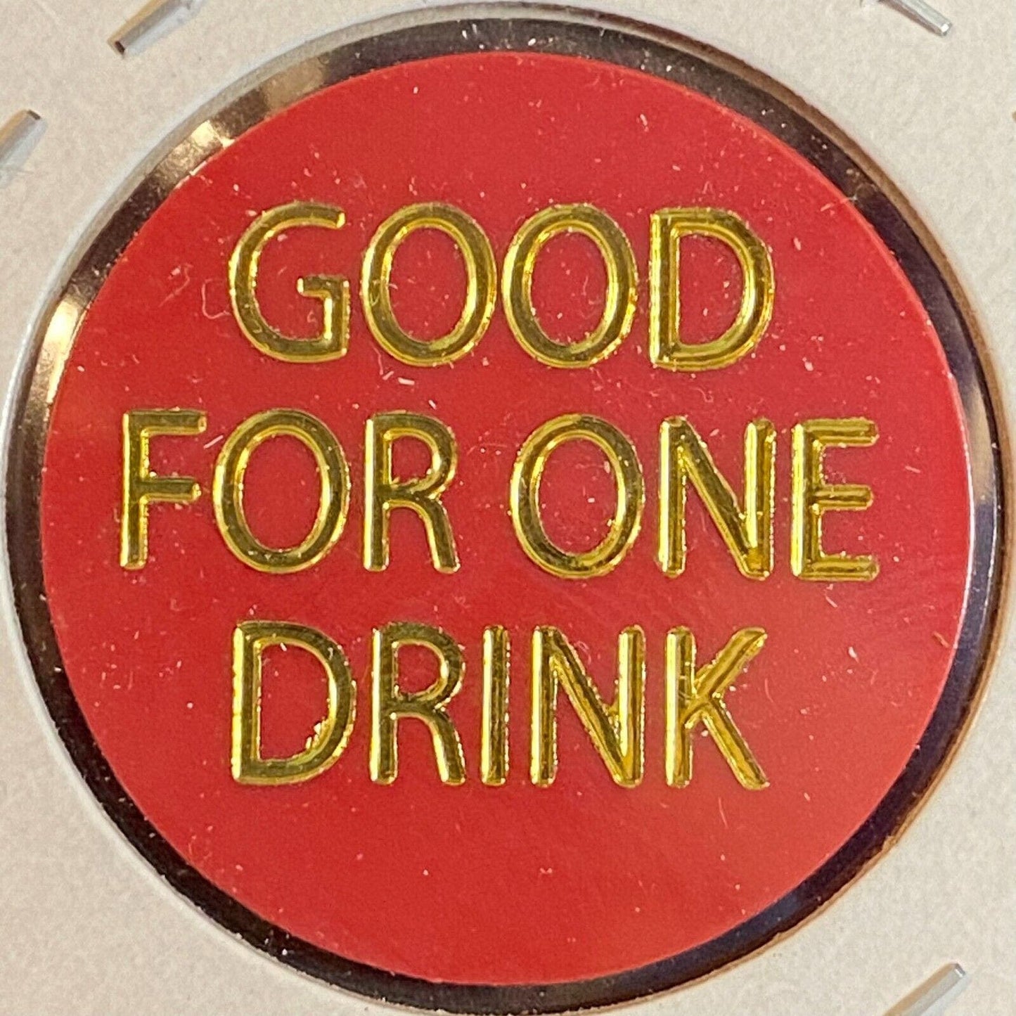 Mars, PA Mars VFW Post 7505 c1980's-90's Plastic Token G/F One Drink Space Ship