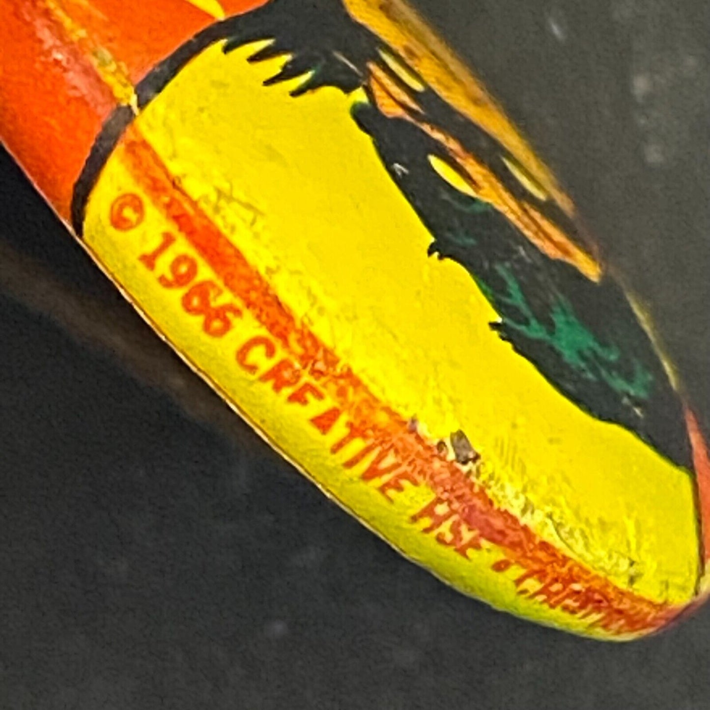 "Robin" (Batman) Litho Steel Pinback 7/8" 1966 Creative House w/ Long Pin